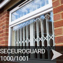 SeceuroGuard 1000 and 1001 Secured by Design Retractable Grilles 