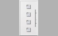 hormann thermopro tps 800 steel front entrance door with squared window section design