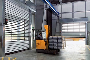 HS 7030 insulated high speed spiral fast action door system