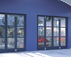 large glazed 4 leaf folding door sets
