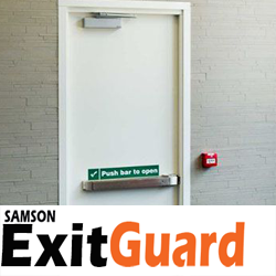 View Samson ExitGuard steel doorset in shop 