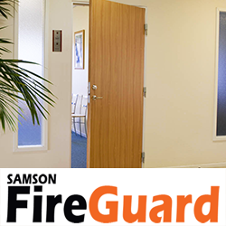 View SamsonGuard steel doorset in shop