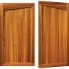 woodrite gawcott timber side hinged garage door for the home vertical planked panels
