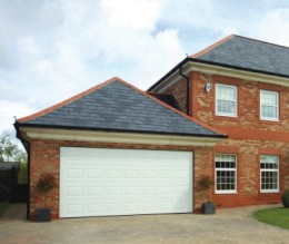 sectional garage doors for stylish homes