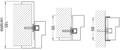 SD2 steel doorset frame profiles
