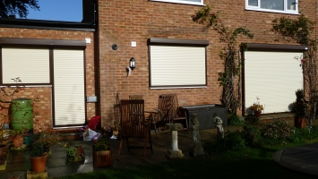 security shutter protection closed home