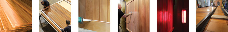 timber garage door manufacturing