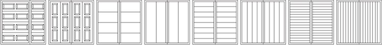 carteck side hinged door style options