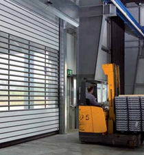 Save Energy & Time with an Insulated High Speed Spiral Door