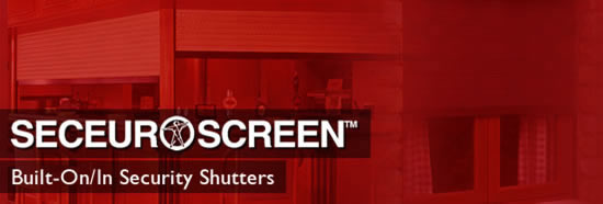 Seceuroscreen security shutters for doors and windows