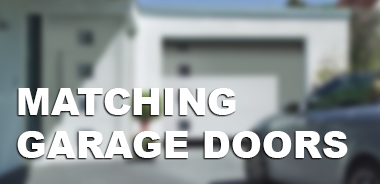 Matching Garage Doors