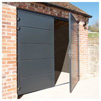 Insulated Side Hinged Garage Doors