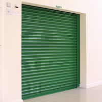 seceuroshield 7500 steel roller shutter model in green