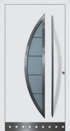 hormann crescent door in white