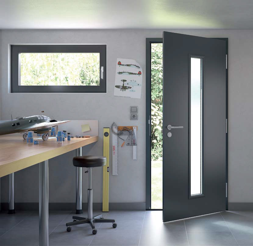 Hormann general purpose steel hinged doors