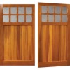woodrite bierton timber steel side hinged garage doors with window glazing glass elements