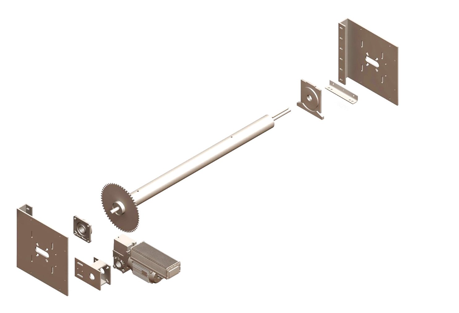 chain driven inboard motor drive