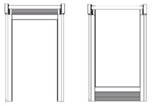 SeceuroDoor Stack Grilles Diagram