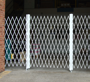 xpanda trackless security steel barrier