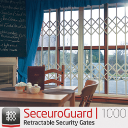 SeceuroGuard 1000 Retractable Security Grilles from Samson 