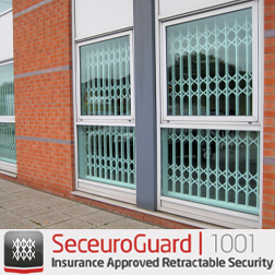 SeceuroGuard 1001 Retractable Security Grilles 