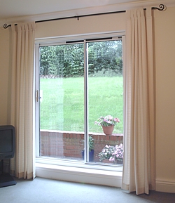 Open Security Grille on patio doors