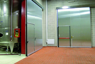 Stainless Steel Sliding Door