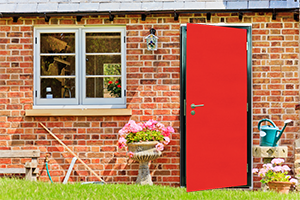 garage guard cottage door