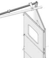 standard door panel folding