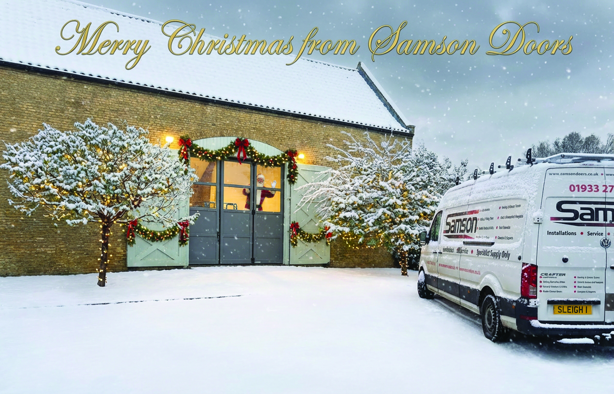 Merry Christmas from Samson Doors