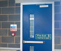 Emergency Exit steel doorset