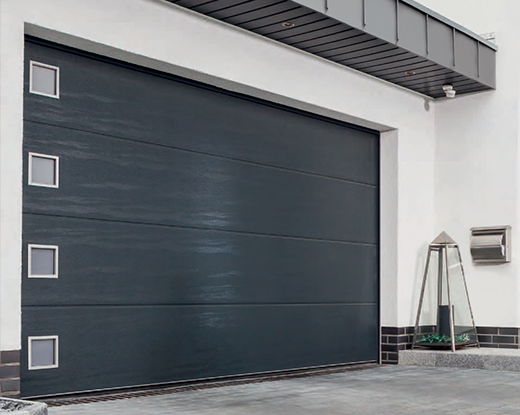 Carteck Sectional Garage Door with Windows