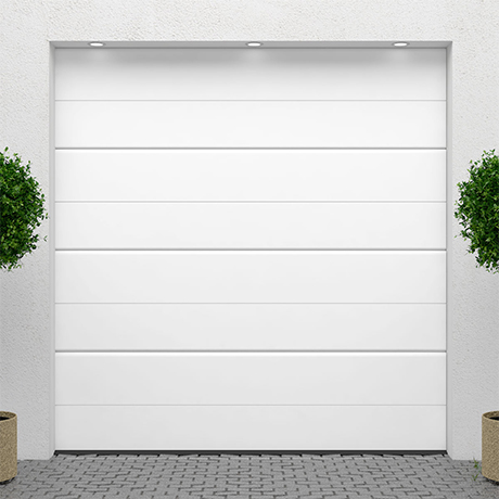 SWS Sectional Door with behind fit installation