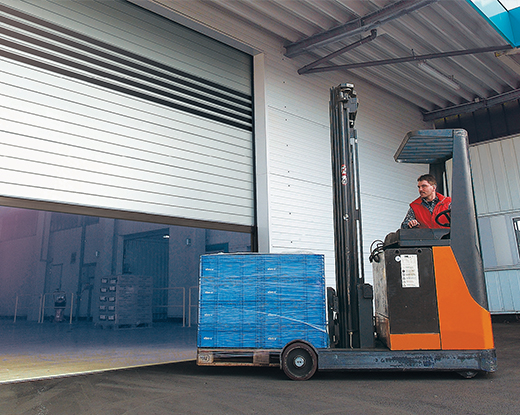 High speed industrial roller door