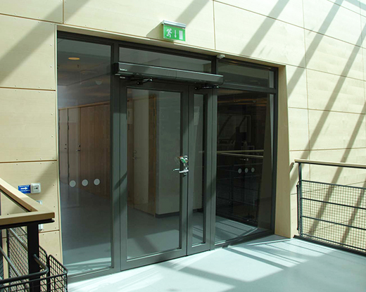 Office entrance