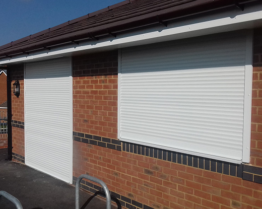 Roller Shutter Entrance Door