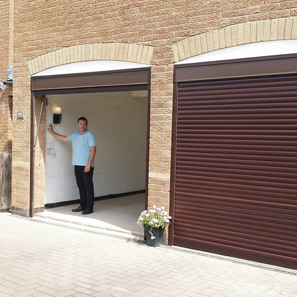 wall mounted push button control