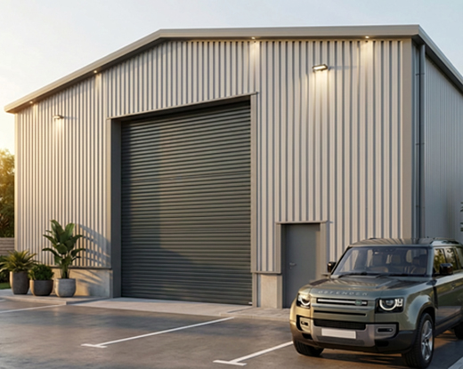 Seceurodoor 100 insulated steel roller door