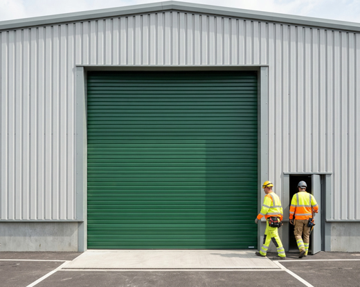 Seceurodoor 100 insulated steel roller door