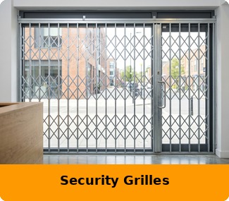 Steel Collapsible Security Grilles