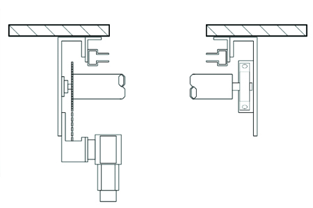 Inset Inboard motor