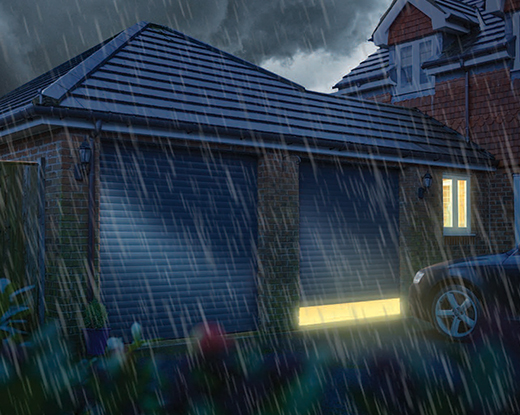 Home automation compatible doors