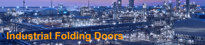 Industrial and commercial folding steel doors from Samson Doors