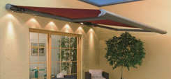 open cassette retractable awnings
